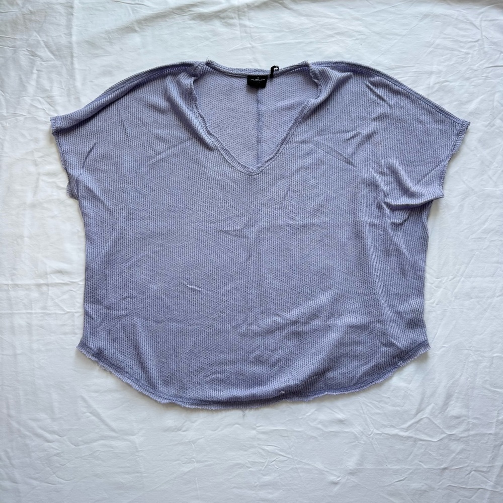 Out From Under - Purple Slouchy TShirt - M